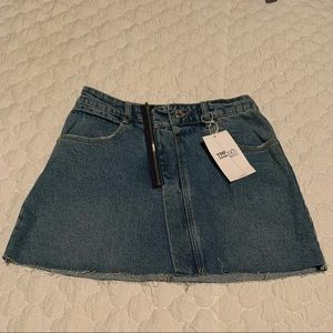 Zara denim skirt NWT